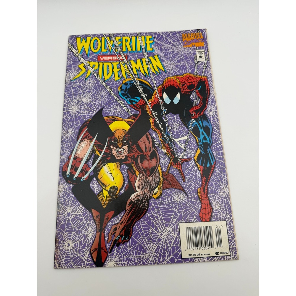 Marvel Comics Wolverine vs Spider-Man 1 Special Edition 1995 Marvel Comics CB016